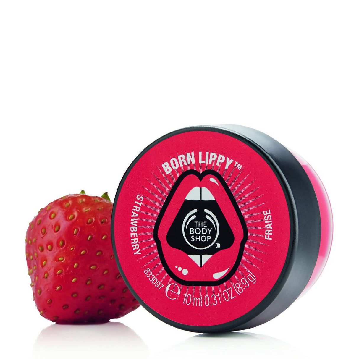 The Body Shop Born Lippy Pot Lip Balm - Strawberry