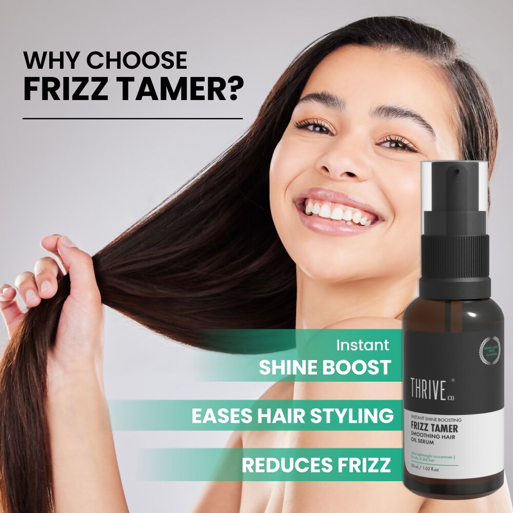 ThriveCo Frizz Tamer Smoothening Hair Oil Serum