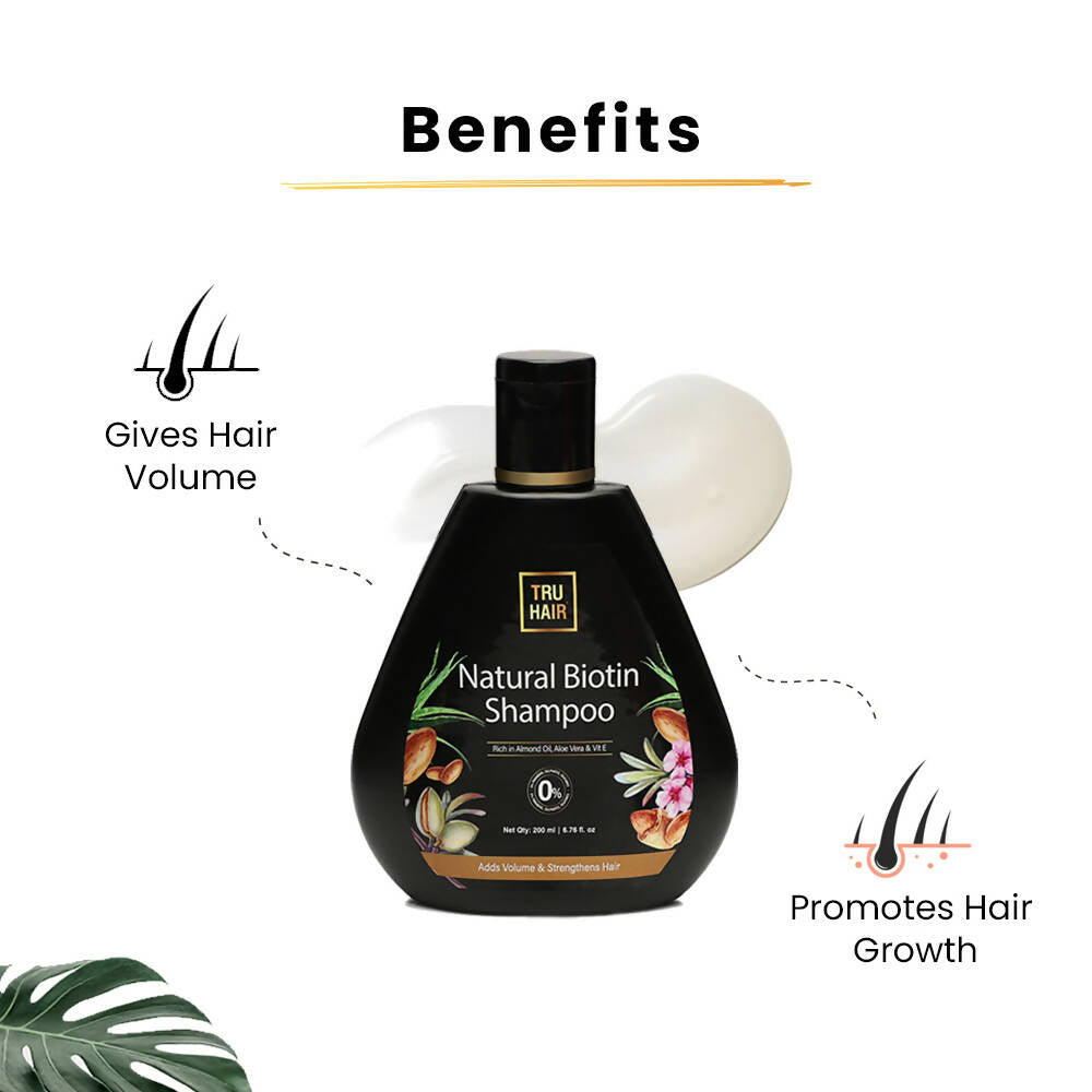Tru Hair & Skin Biotin Shampoo