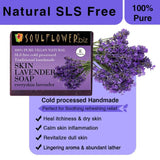 Soulflower Lavender Handmade Soap with Real Lavender