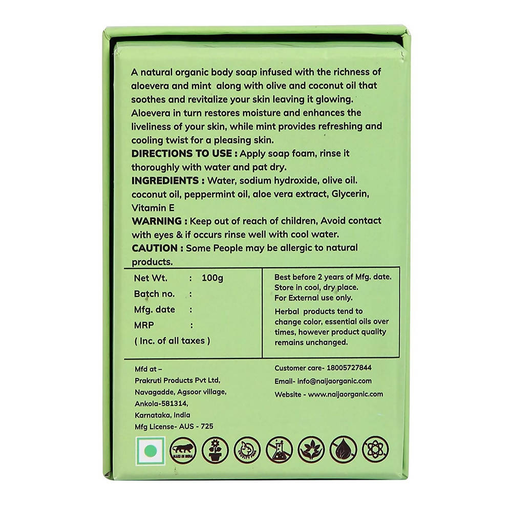 Naija Aloe Vera & Mint - Ultimate Moisturization Soap