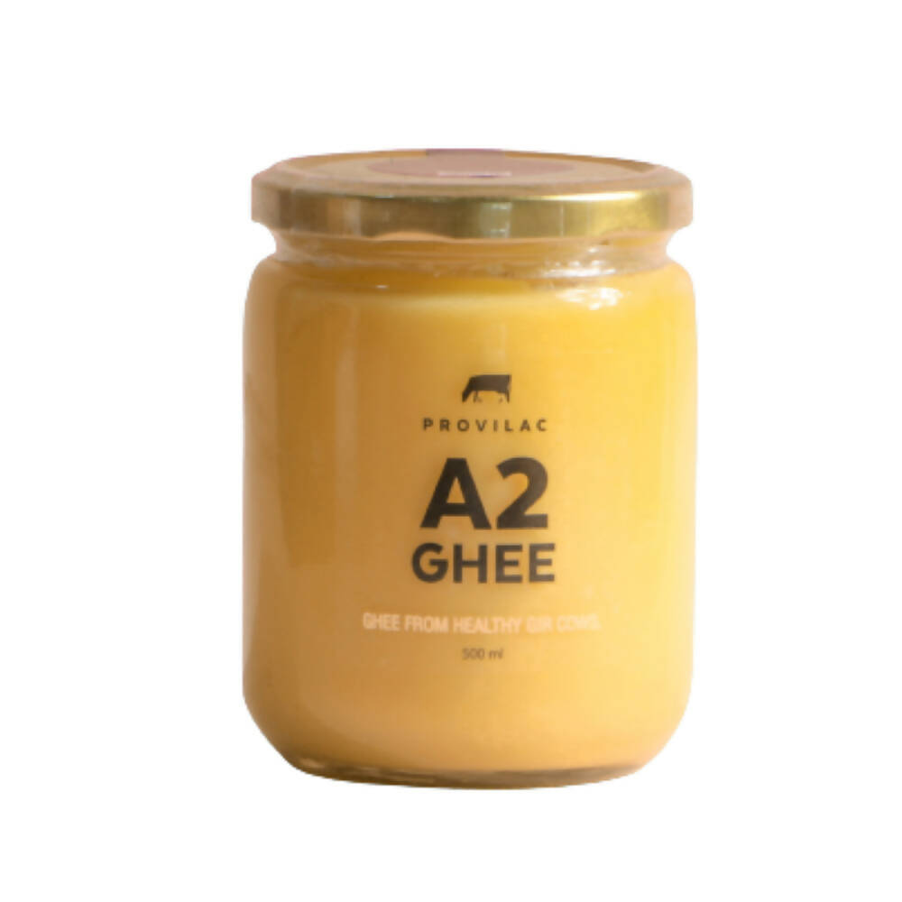 Provilac Pure Desi Gir Cow's A2 Ghee | Vedic Bilona method ghee | Handmade Curd churned | Grassfed, Cultured, Premium & Traditional Ghee