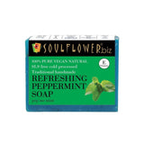 Soulflower Refreshing Peppermint Handmade Soap