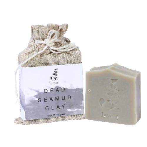 Jeveos Natural Handmade Dead Sea Mud Clay Soap