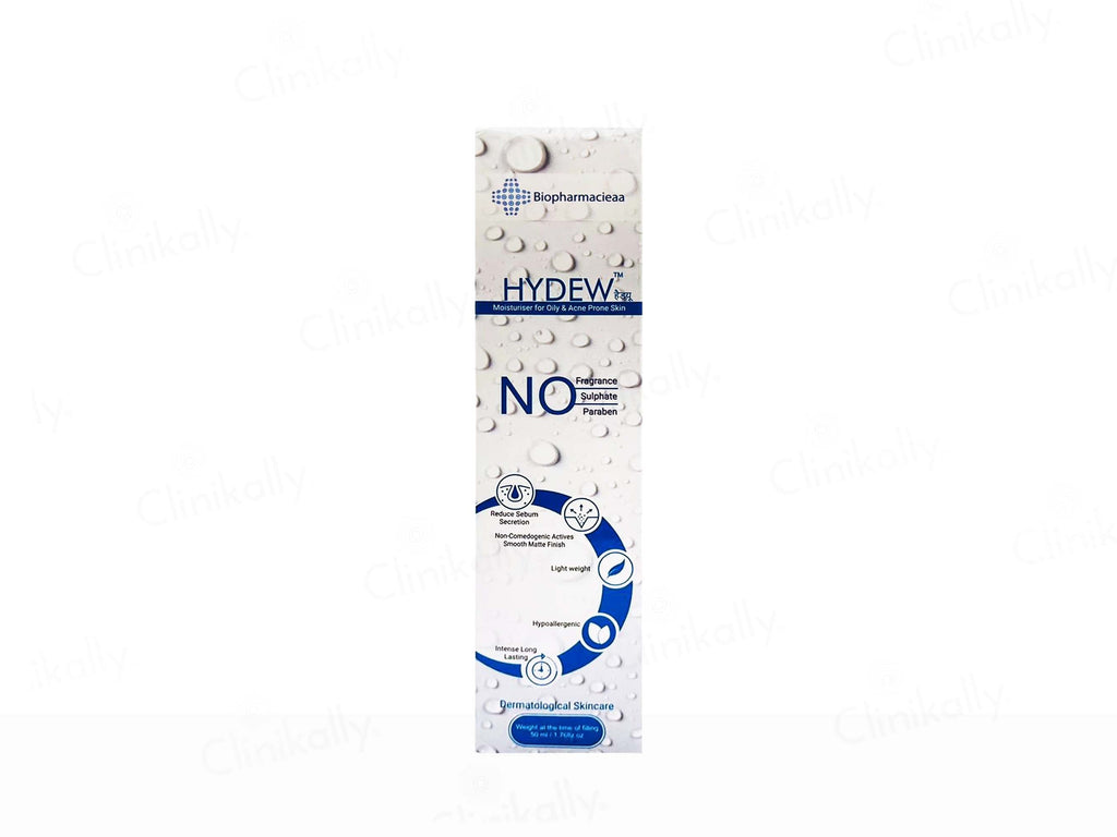 Hydew Moisturiser For Oily & Acne Prone Skin