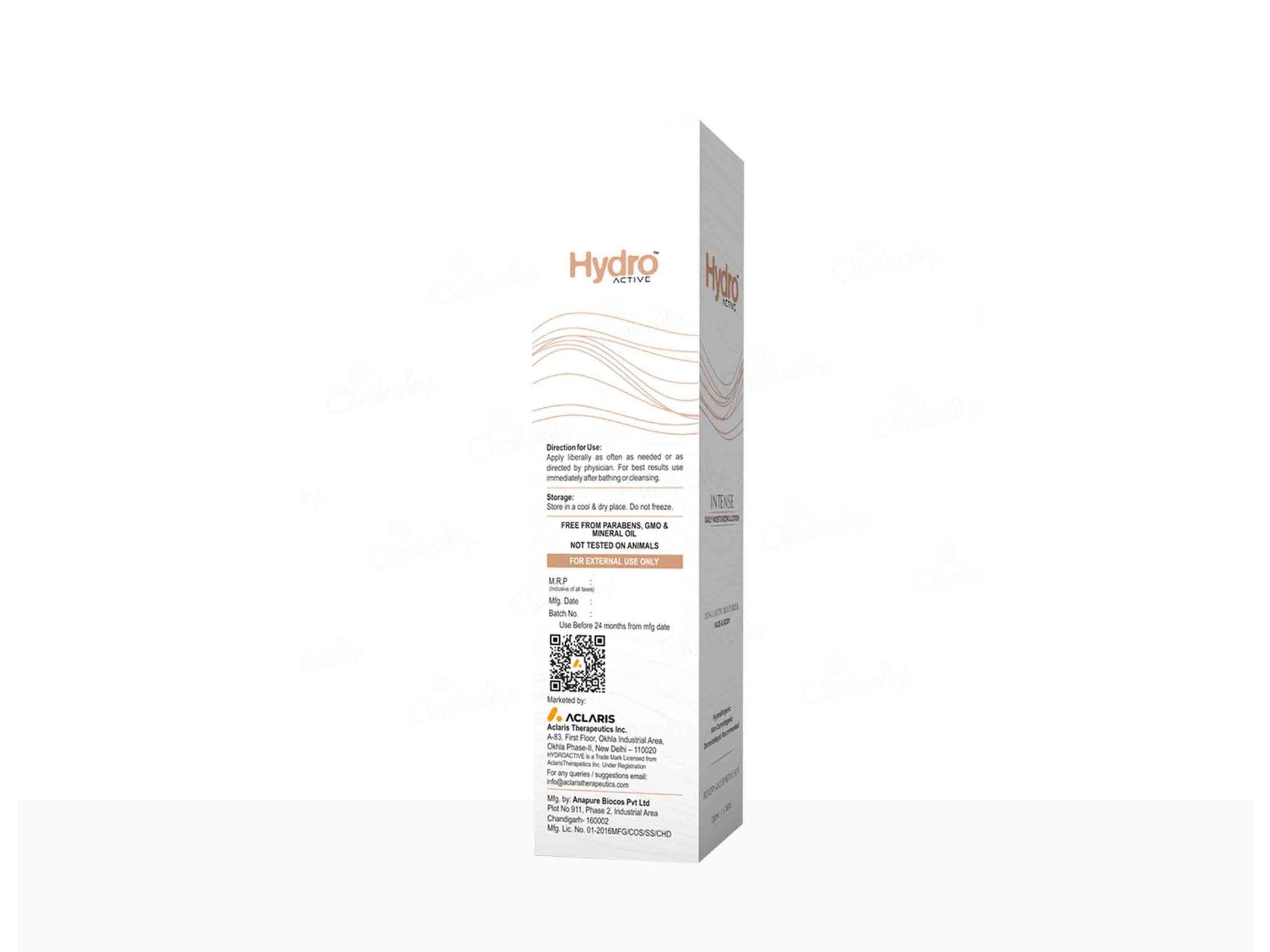 Hydro Active Intense Daily Moisturizing Lotion