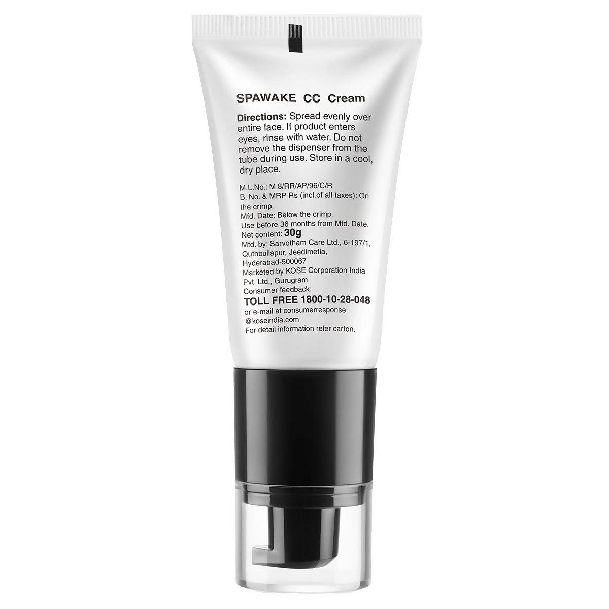 Spawake Cc Cream 02 Natural Beige With Spf 32/Pa++