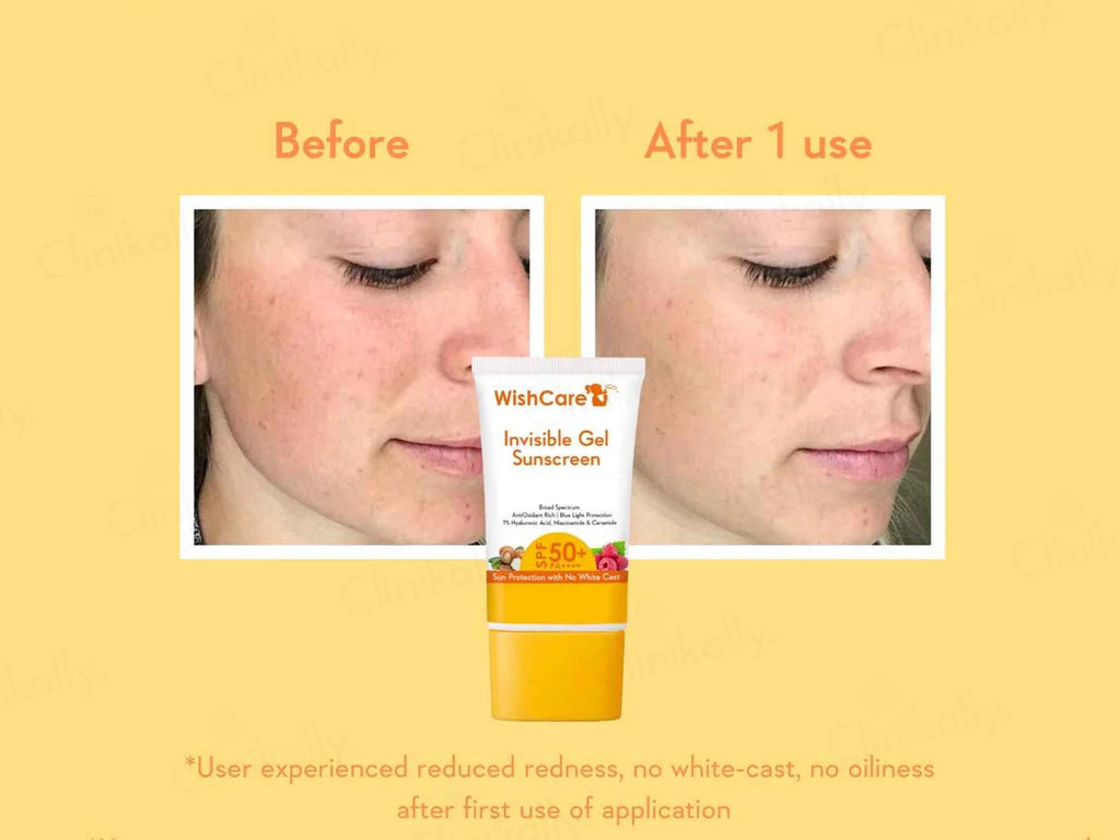 WishCare Invisible Gel Sunscreen SPF 50+ PA++++