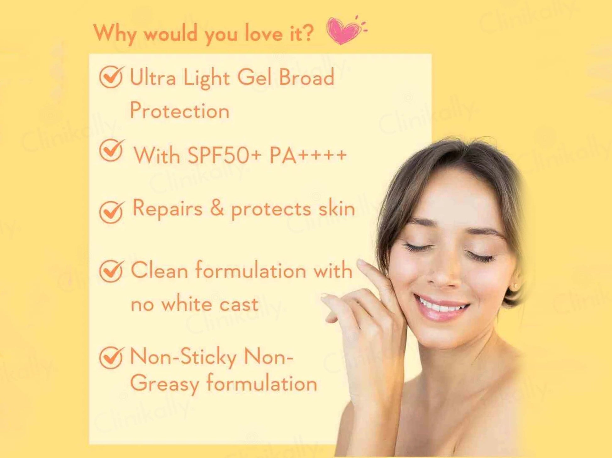 WishCare Invisible Gel Sunscreen SPF 50+ PA++++
