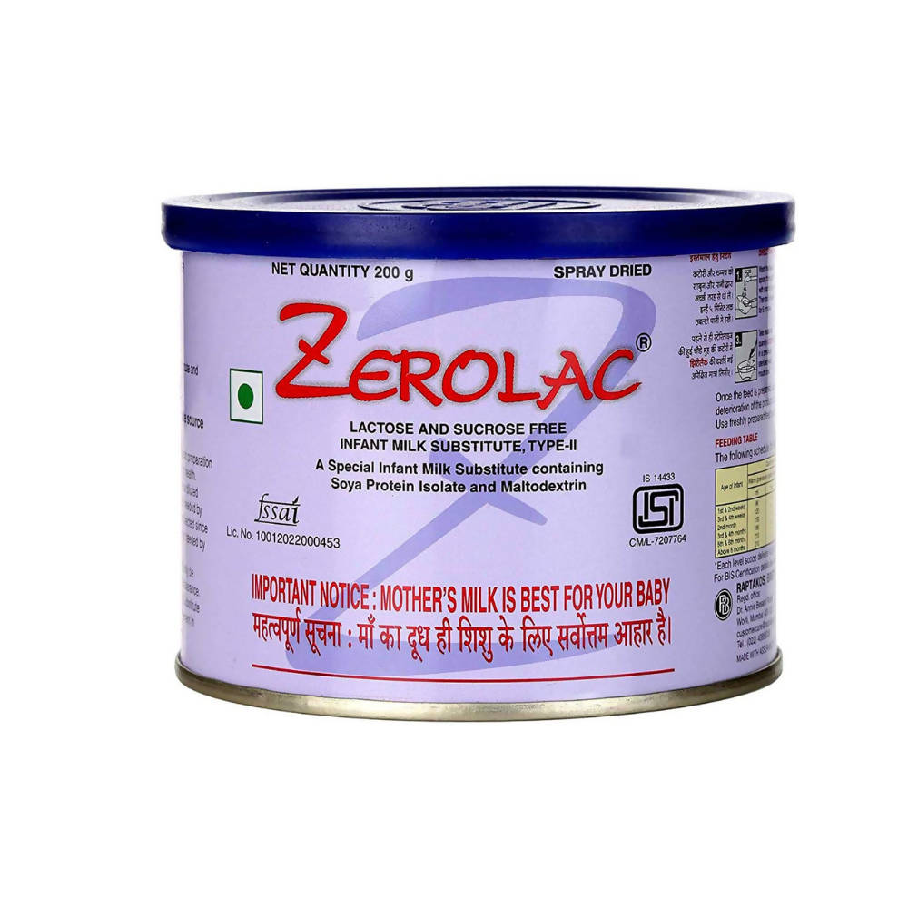 Zerolac Infant Formula