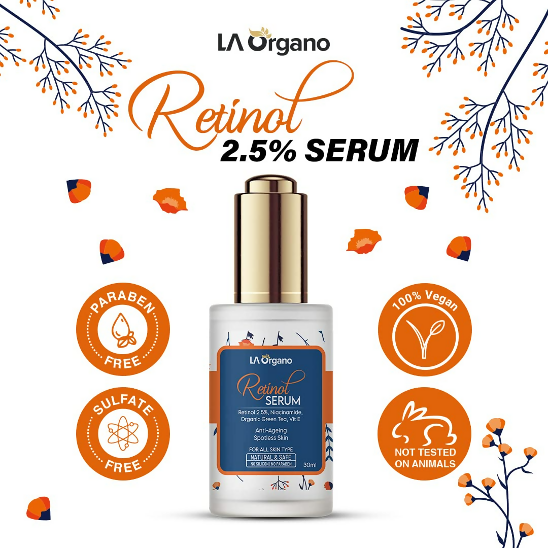 LA Organo 2.5% Retinol Face Serum