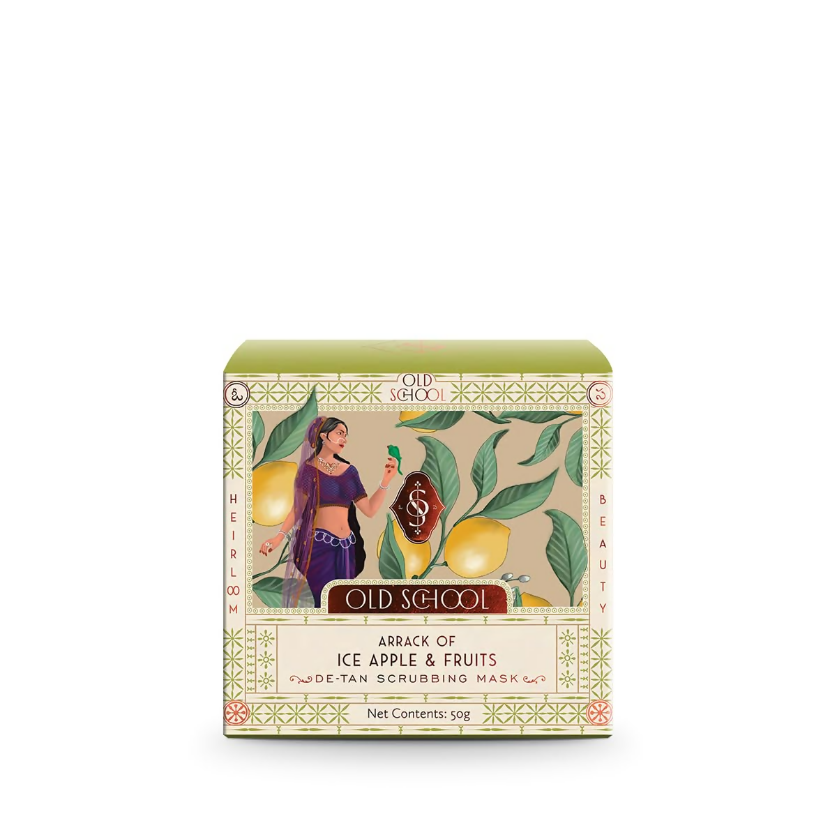 Old School Rituals Ice Apple & Fruit De-Tan Scrubbing Mask