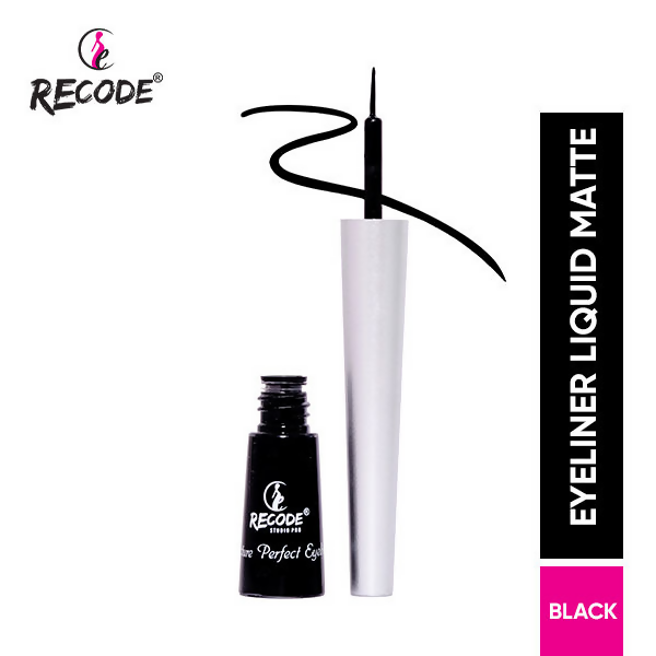 Recode Liquid Matte Eyeliner - Black