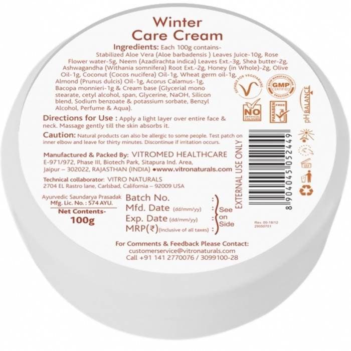 Vitro Naturals Winter Care Cream