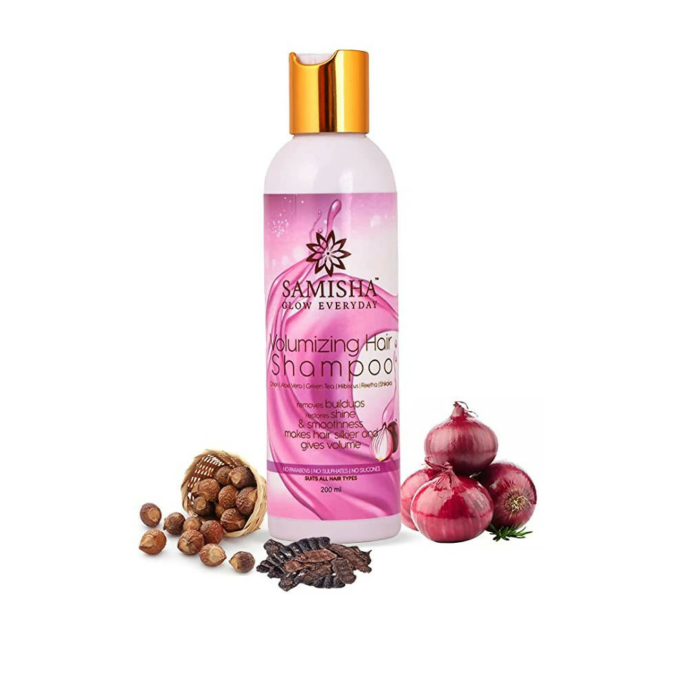 Samisha Organic Red Onion Volumizing Shampoo