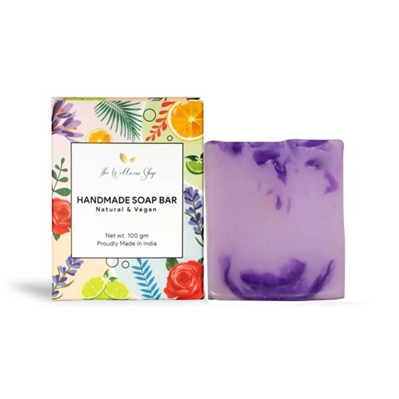 The Wellness Shop Pure Shea Lavender Handmade Soap