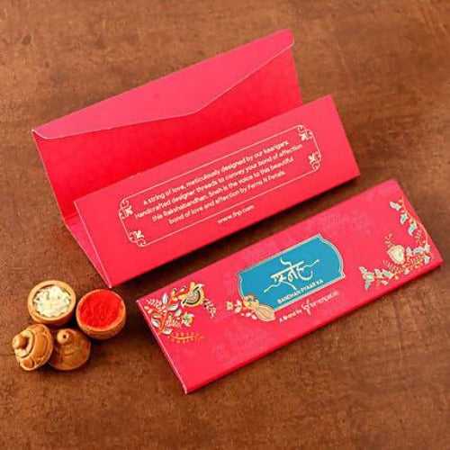 Holy Shiva Rakhi and Kaju Katli Box