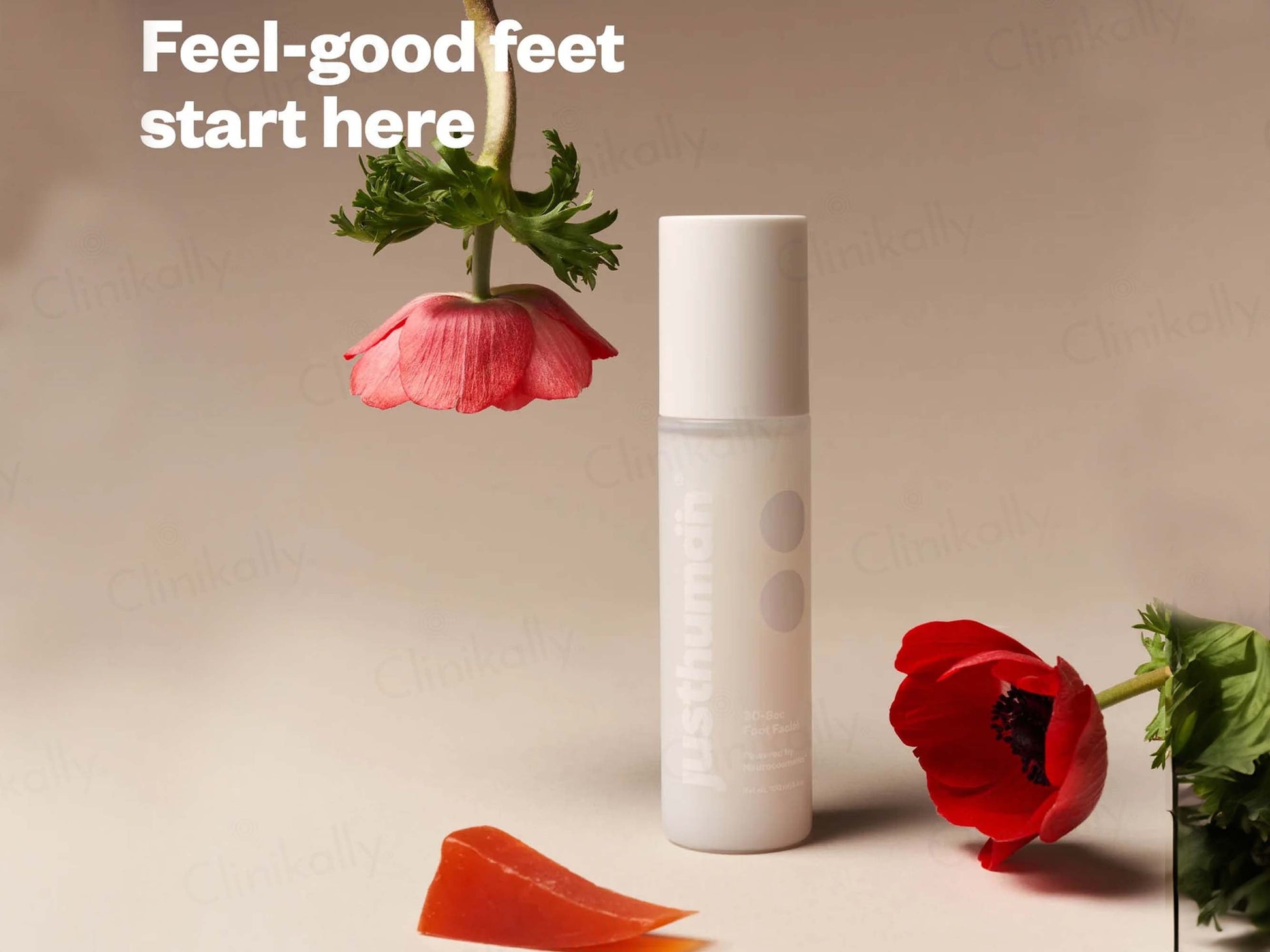 Justhuman 30-Sec Foot Facial