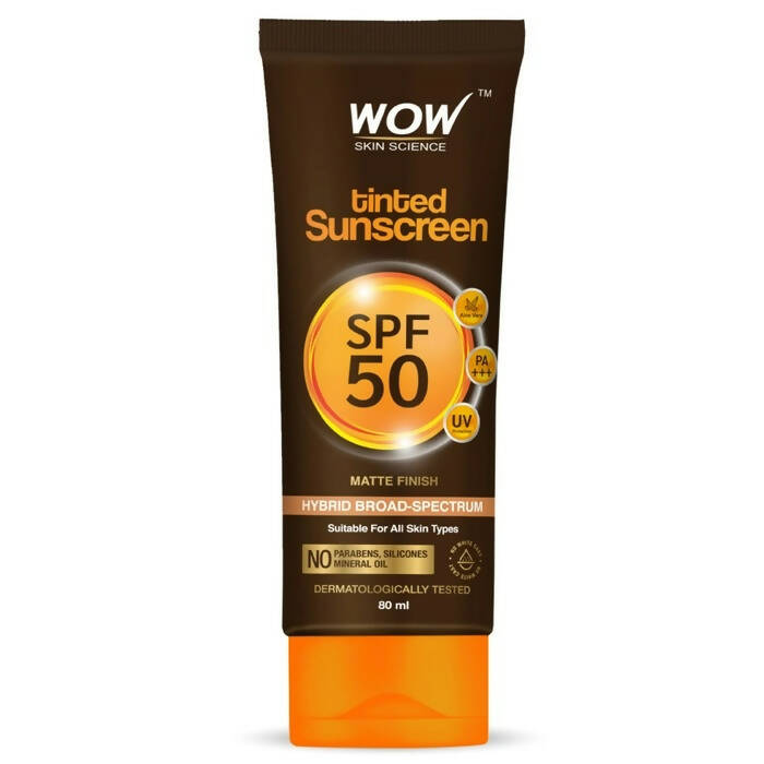 Wow Skin Science Tinted Sunscreen SPF50 Pa+++