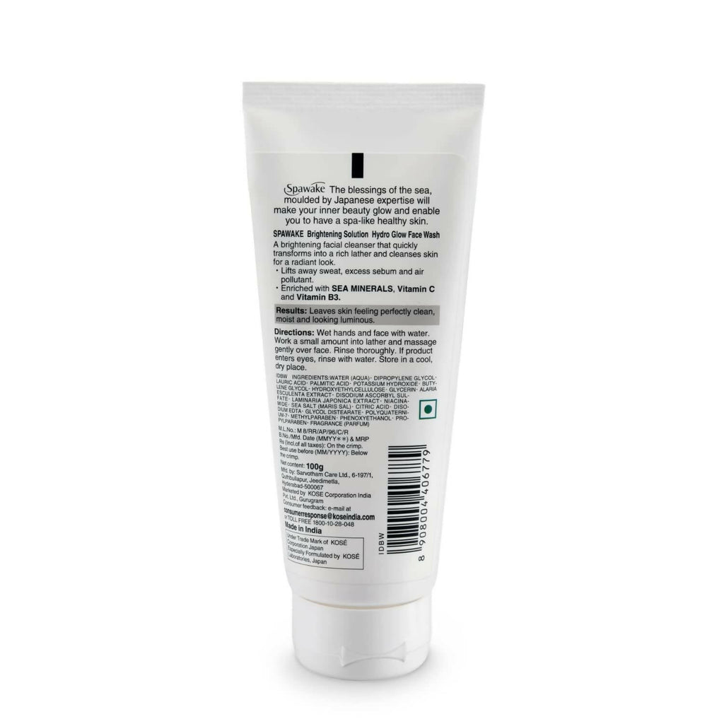 Spawake Brightening Solution Hydro Glow Face Wash