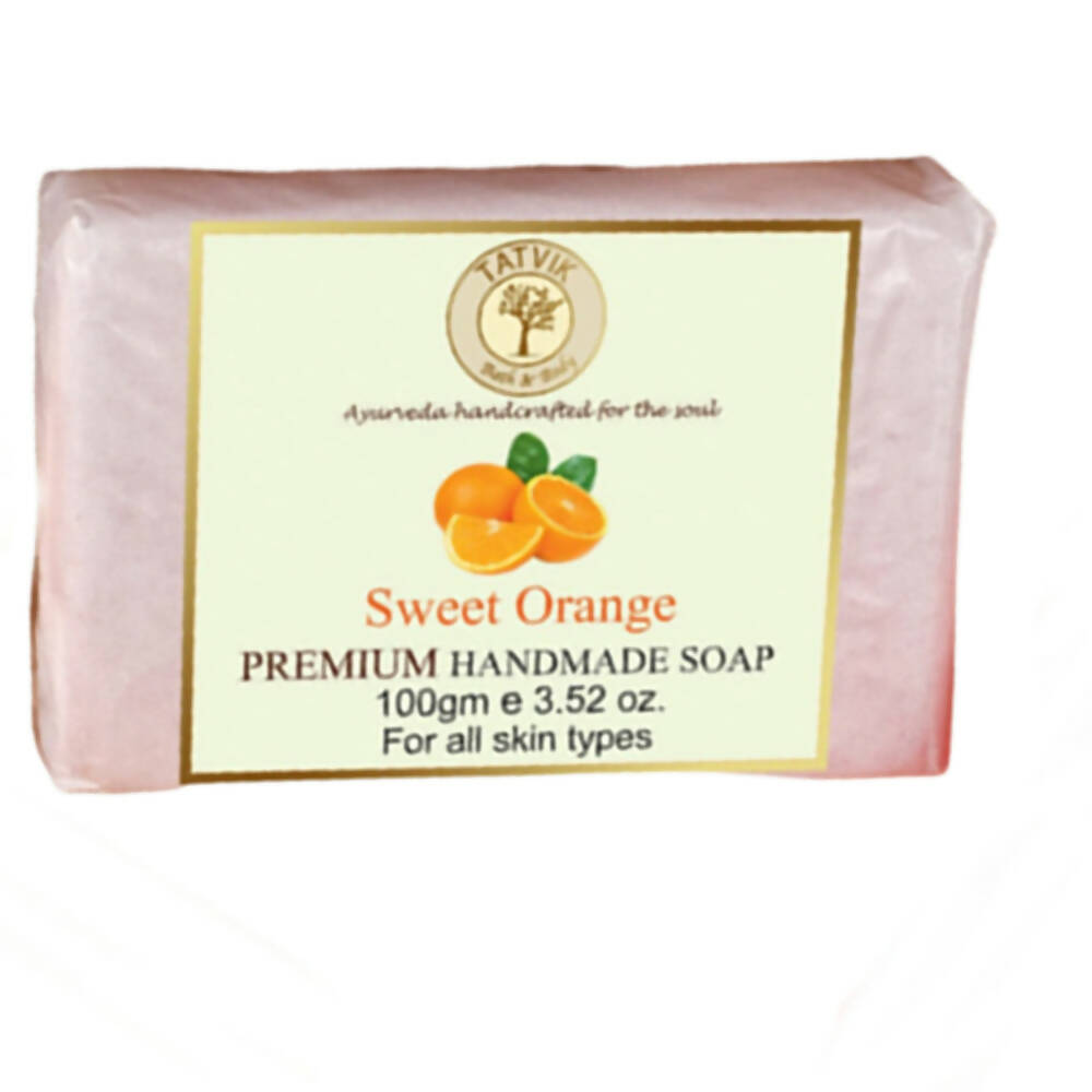 Tatvik Ayurveda Sweet Orange Soap