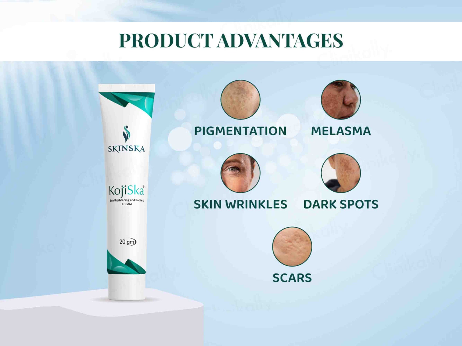 Kojiska Skin Brightening and Radiant Cream