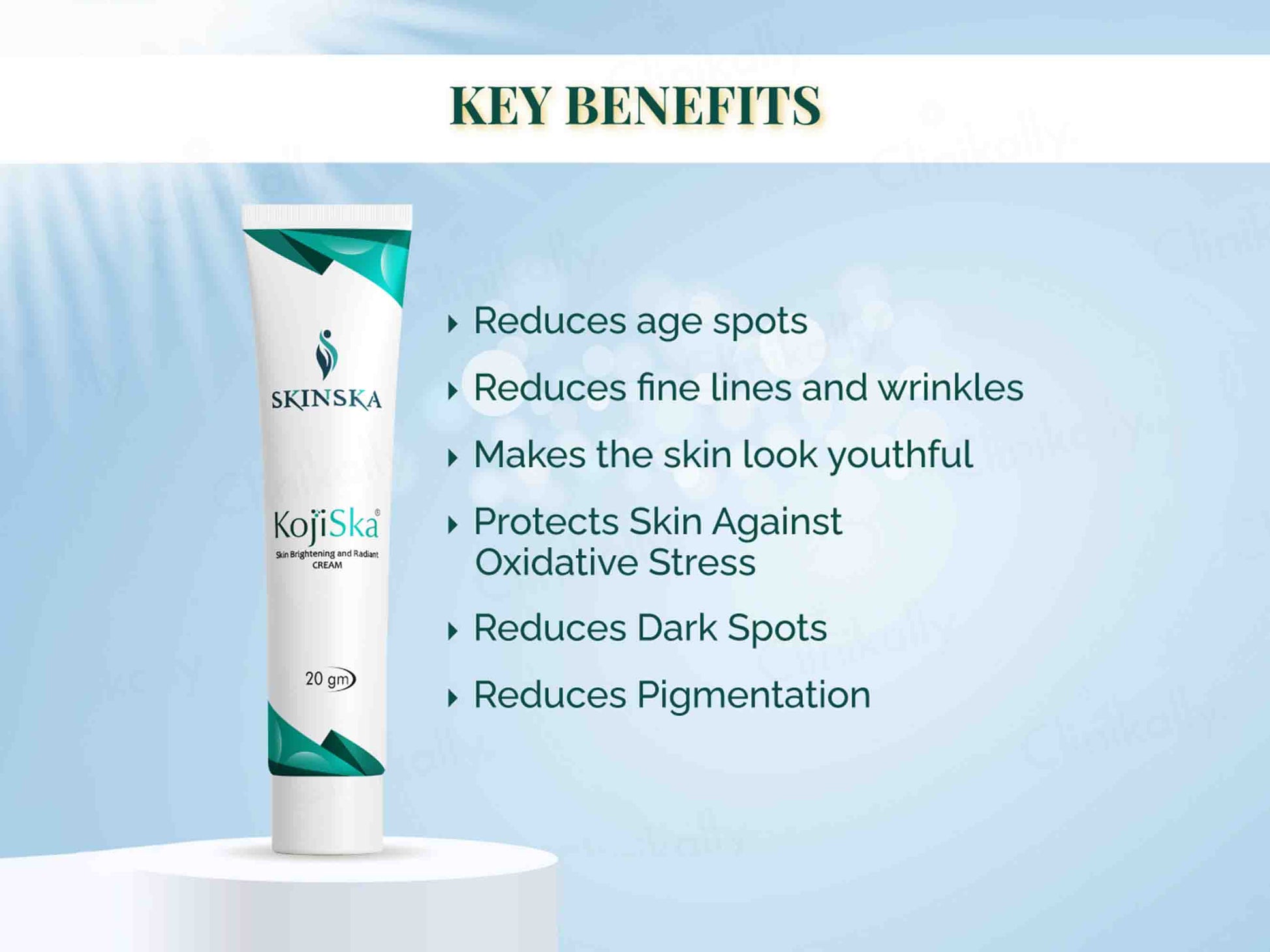Kojiska Skin Brightening and Radiant Cream