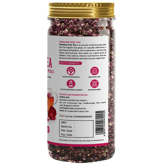 Vanalaya Rose Flower Tea