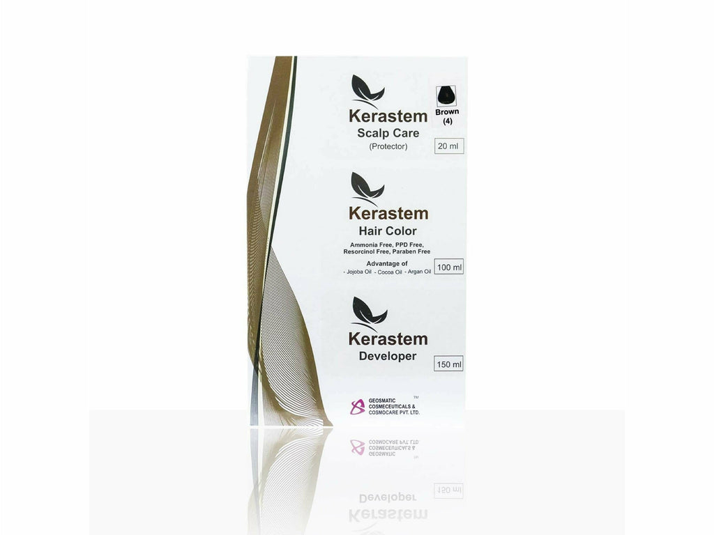 Kerastem Hair Color 4 Brown