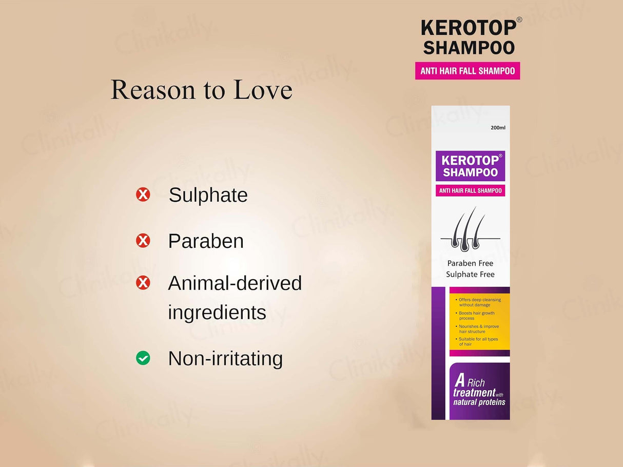 Kerotop Anti Hair Fall Shampoo