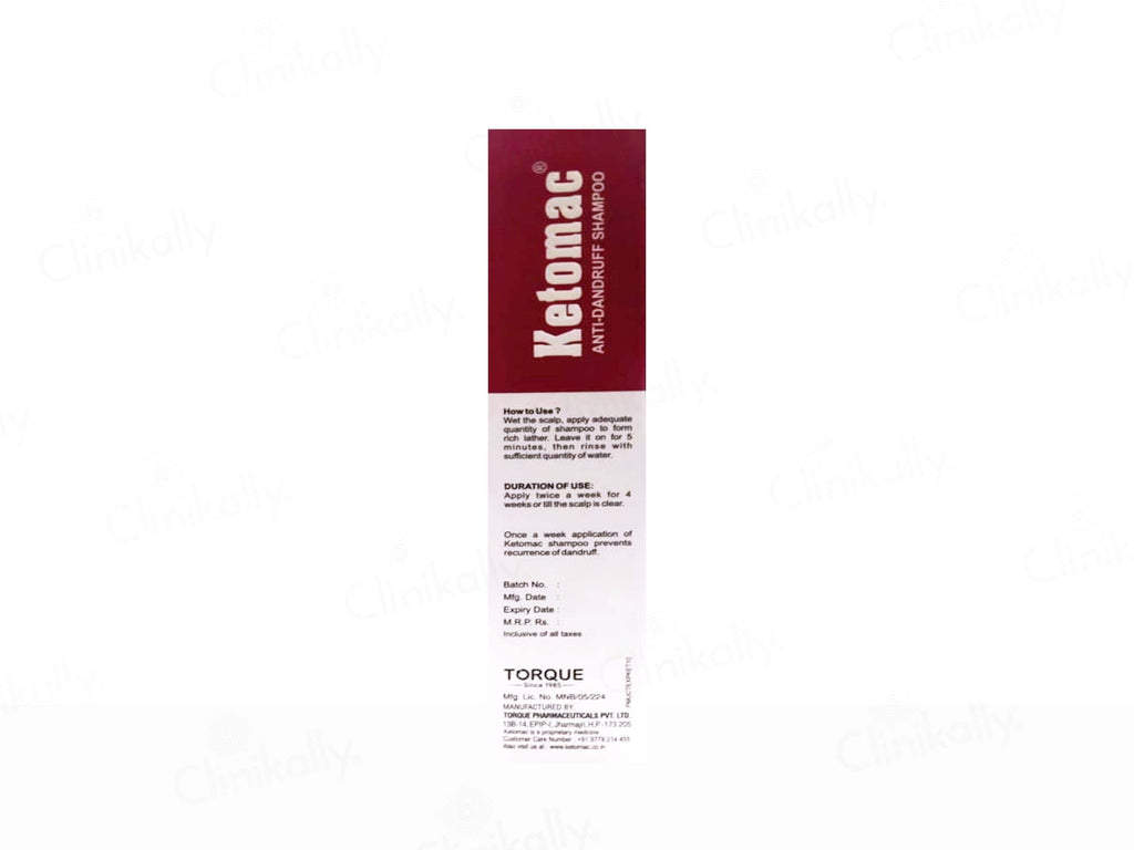 Ketomac Dandruff Treatment Shampoo