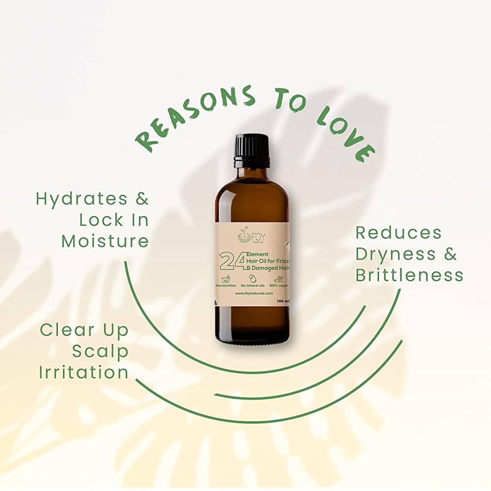 FOY Naturals Element Hair Oil For Frizzy & Damaged Hair