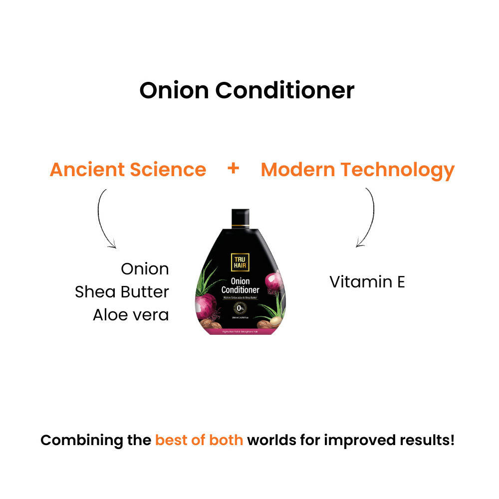 Tru Hair & Skin Onion Conditioner