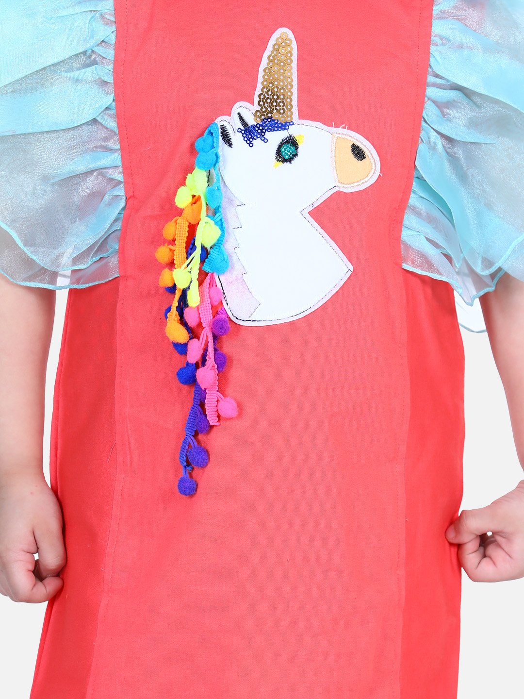 Unicorn Fringes Ruffles Dress