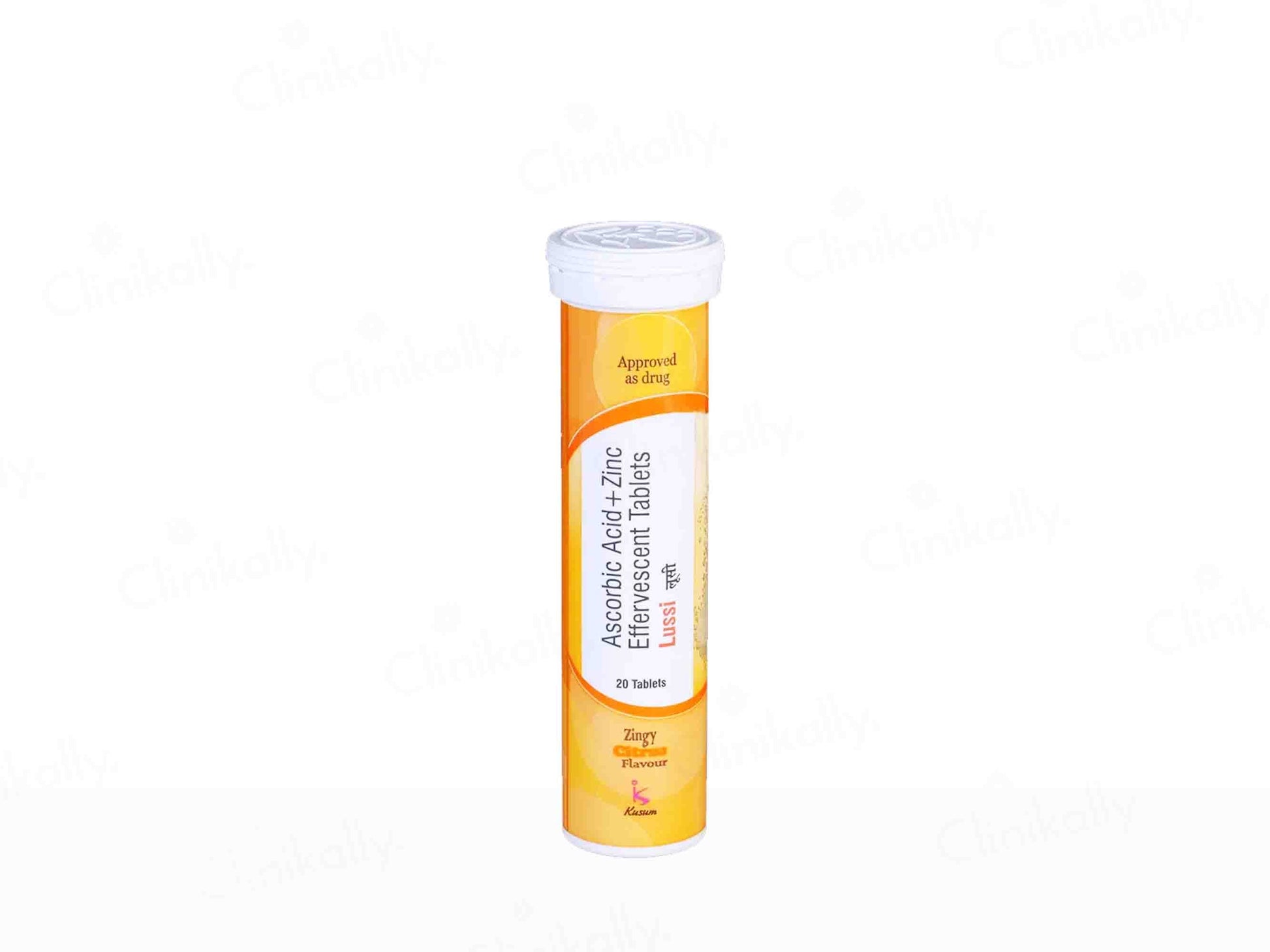 Lussi Effervescent Tablet - Zingy Citrus Flavour