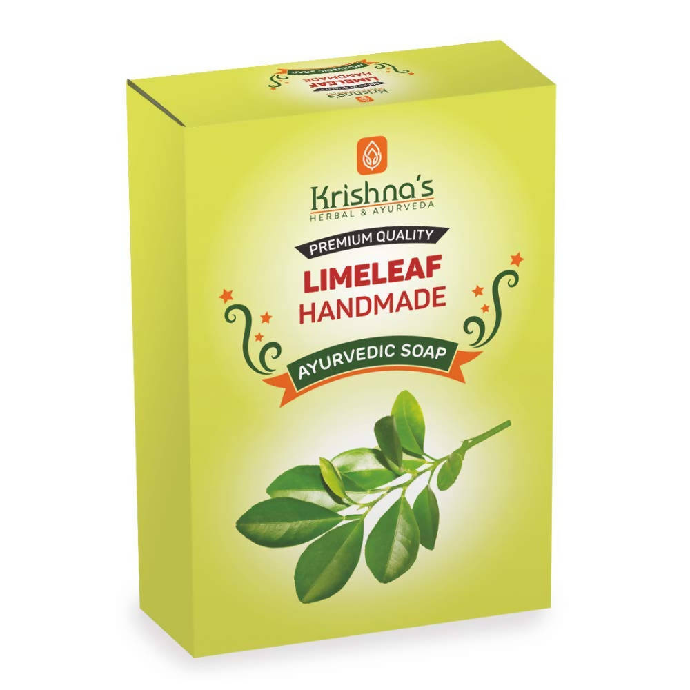 Krishna's Herbal & Ayurveda Limeleaf Handmade Soap