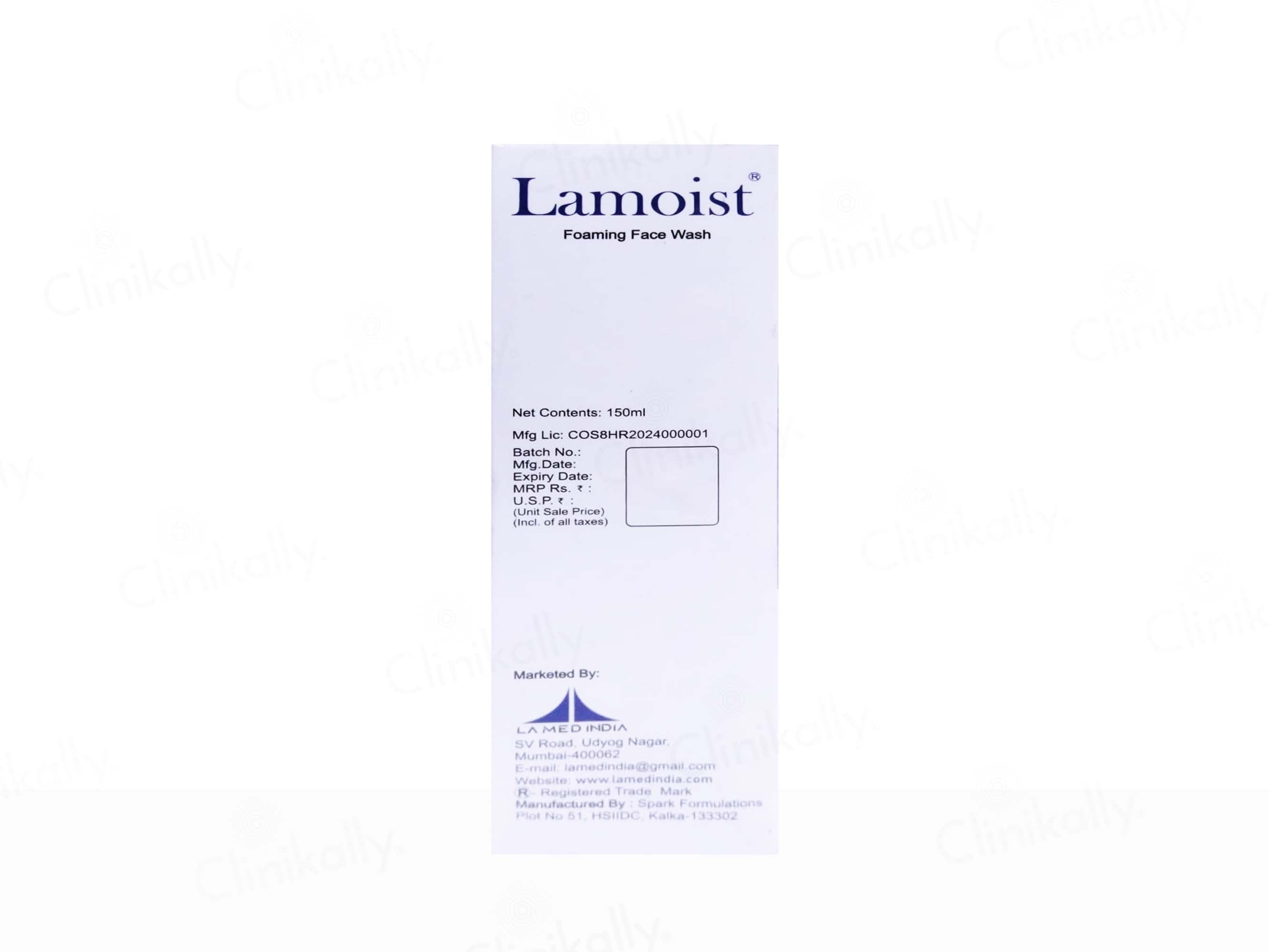Lamoist Foaming Face Wash