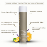 Perenne Sulphate Free Clarifying Anti Dandruff Shampoo