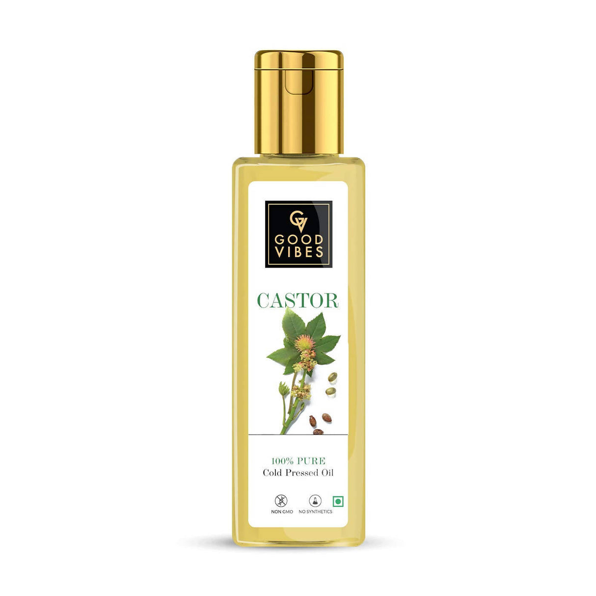 Good Vibes Castor 100% Pure Cold Pressed Oil For Hair & Skin