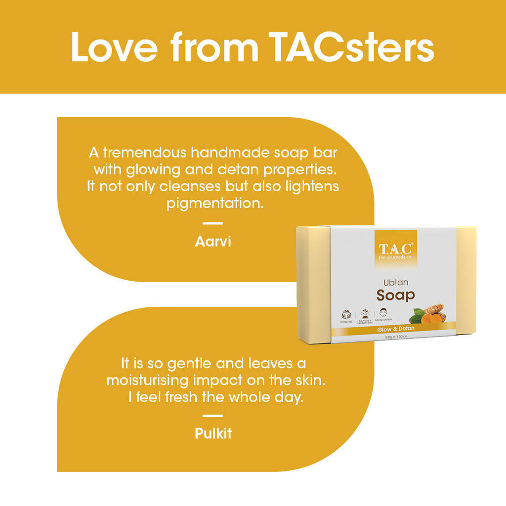 TAC - The Ayurveda Co. Ubtan Soap