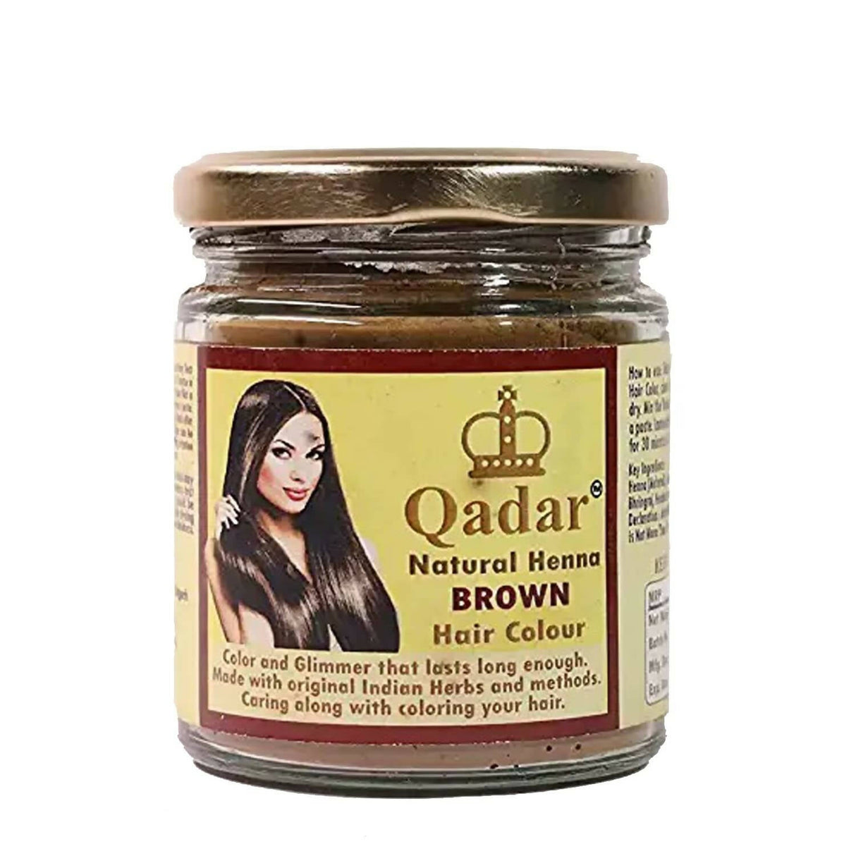 Qadar Henna Herbal Based Brown Hair Colour