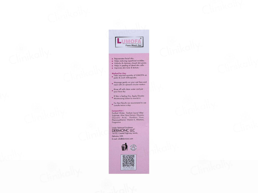 Lumofa Rejuvenating Face Wash Gel