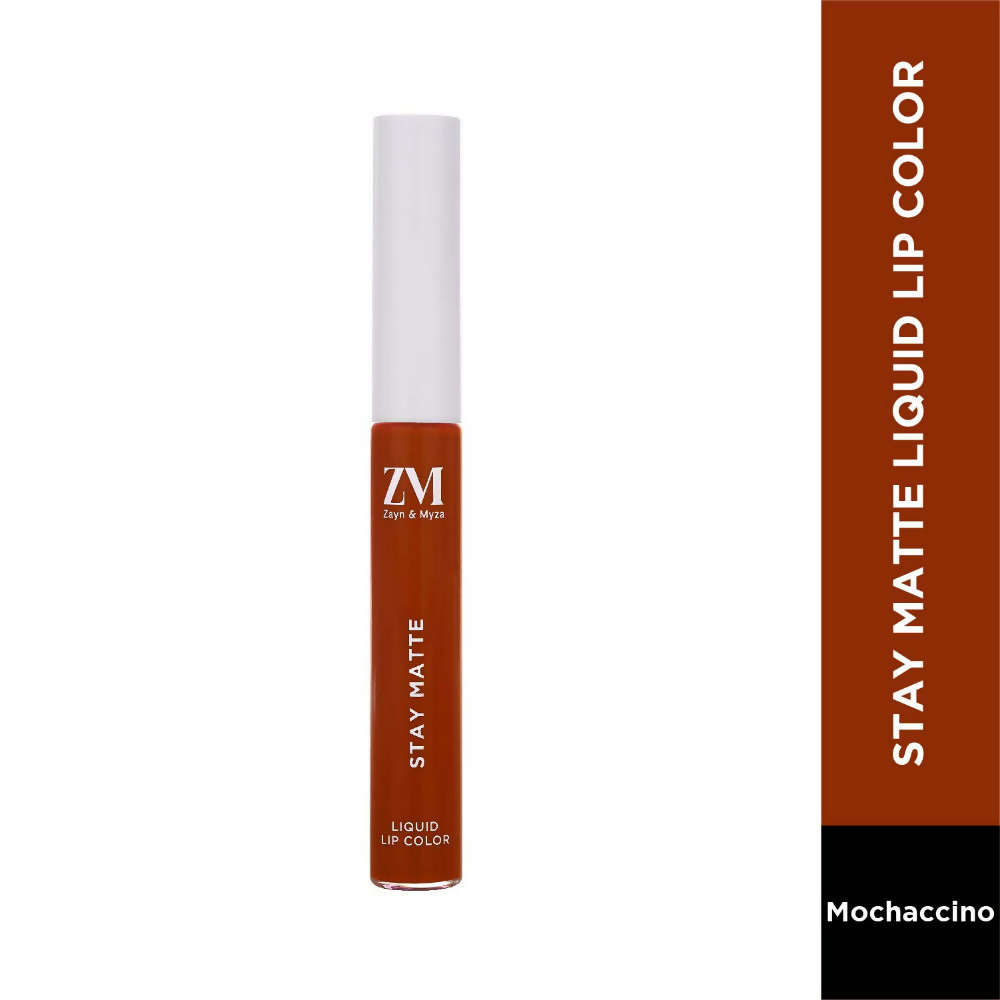 Zayn & Myza Stay Matte Liquid Lip Color -07 Mochachino