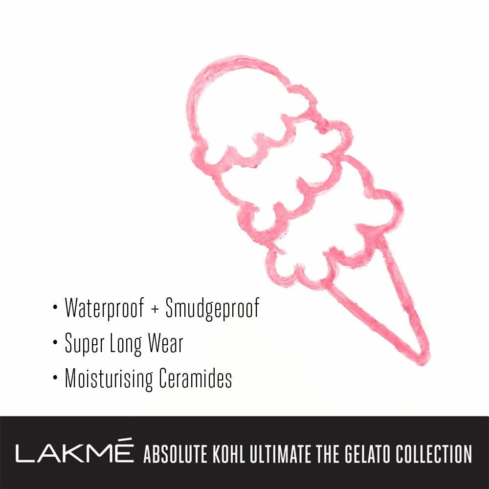 Lakme Absolute Kohl Ultimate The Gelato Collection 04 - Candy Floss