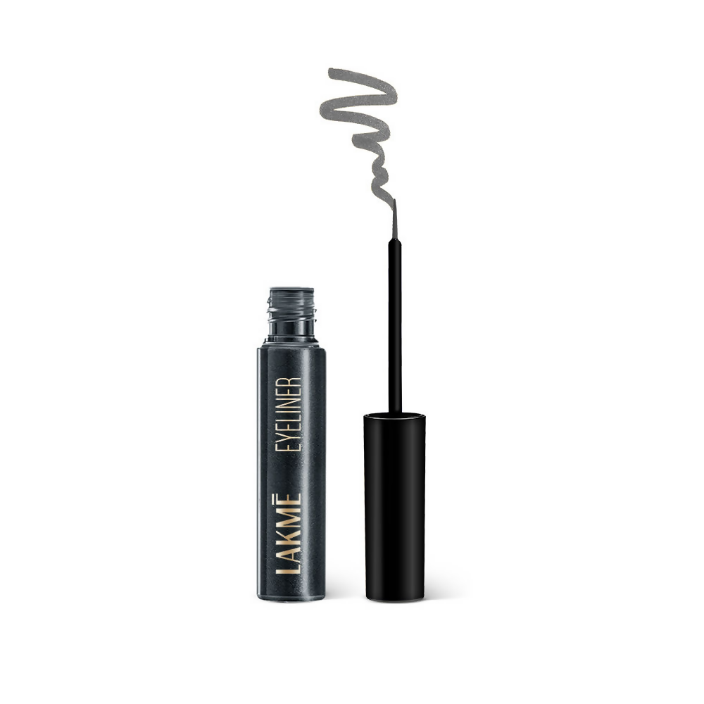 Lakme Unreal Precision Liquid Eye Liner - Steel Grey