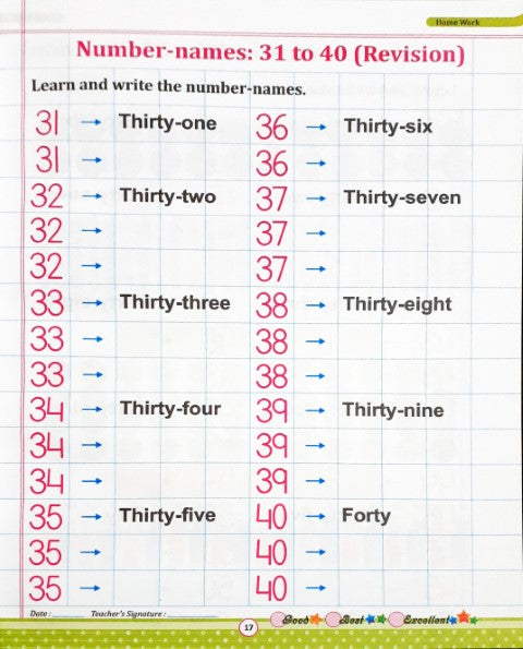 Work & Activity Book Mathematics Primer B