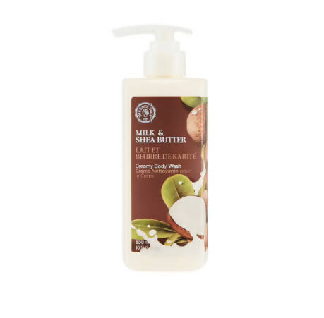 The Face Shop Milk & Shea Butter Creamy Body Wash - Korean Skincare