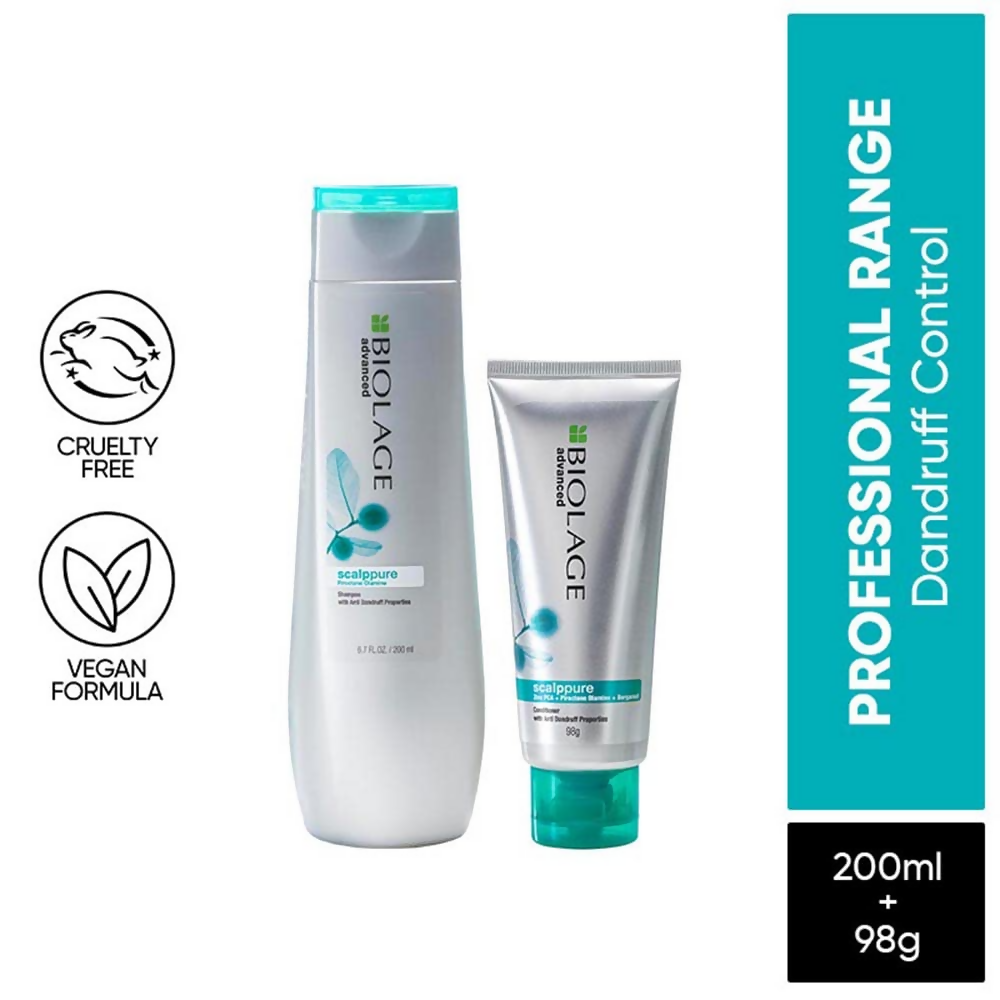 Matrix Biolage Scalppure Anti-Dandruff Shampoo and Conditioner Combo