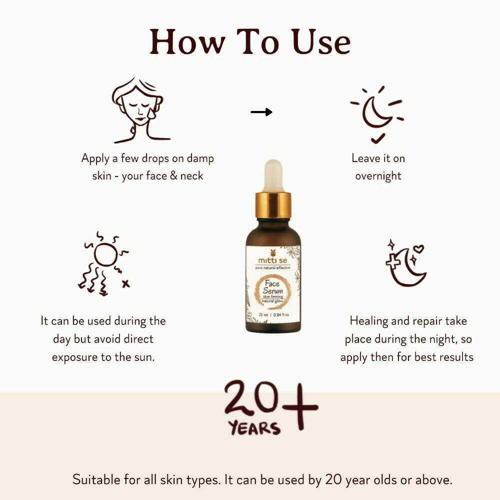 Mitti Se Skin Firming Natural Glow Face Serum