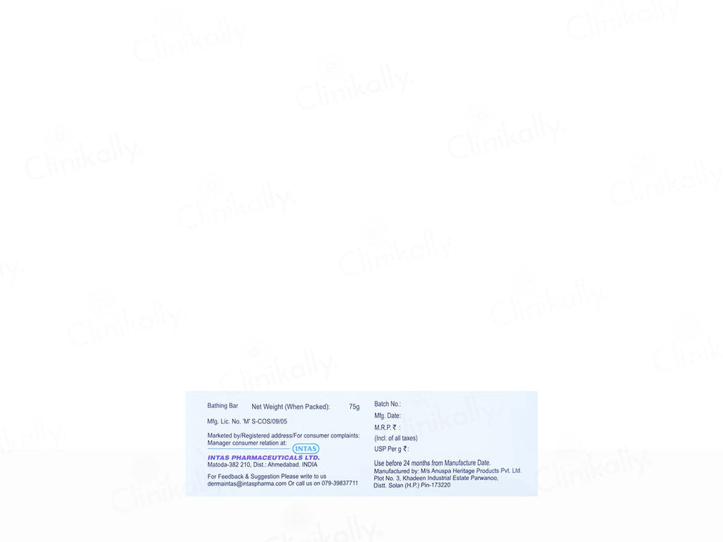 Mildy Moisturizing & Cleansing Syndet Bathing Bar